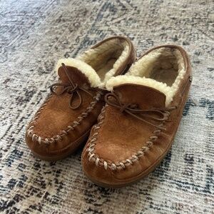 LL Bean Brown Moccasins Women’s Size 9